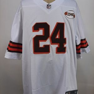 Nick Chubb Cleveland Browns Jersey XXL 2XL White Nike